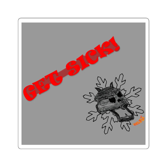 SKLFLK sticker _orange (Get Sick!)