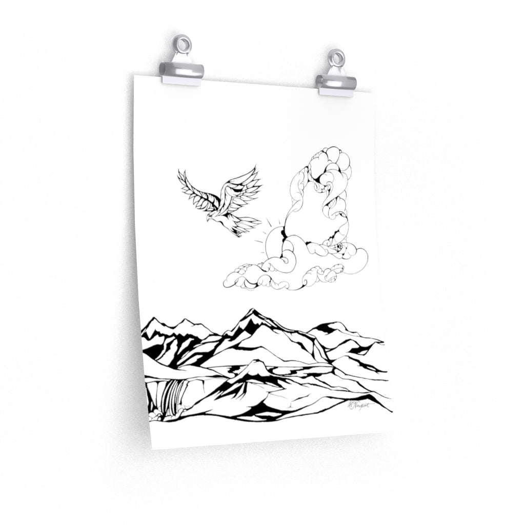 "Freedom - God's Gift" - Premium Matte poster