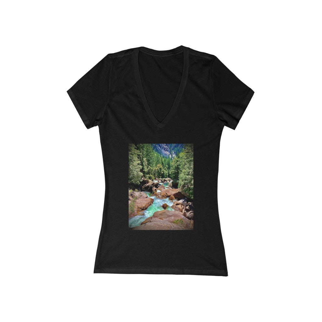 Yosemite 2 - Women's Jersey Short Sleeve V-Neck Tee