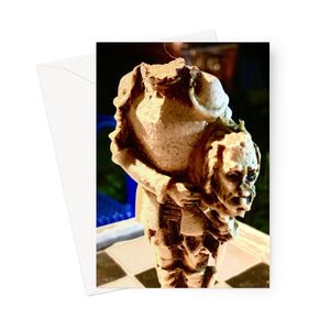 Headless King Greeting Card