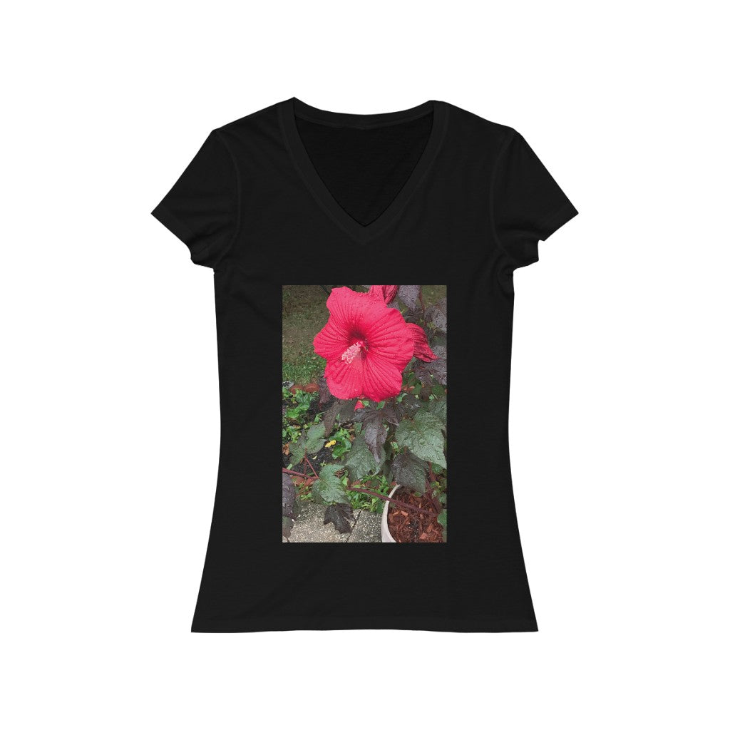Holy Grail - Women's Jersey Short Sleeve V-Neck Tee