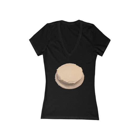 Cake - Women's Jersey Short Sleeve V-Neck Tee
