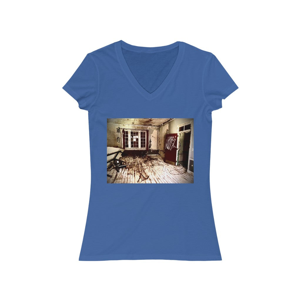 Room 1 - Women's Jersey Short Sleeve V-Neck Tee