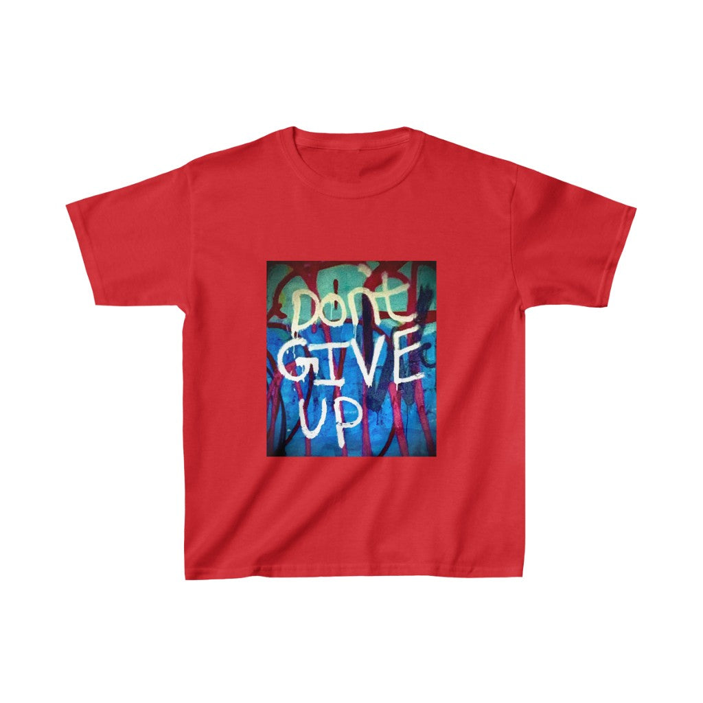 Don't Give Up - Kids Heavy Cotton™ Tee