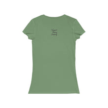 Load image into Gallery viewer, Yosemite Tree - Women&#39;s Jersey Short Sleeve V-Neck Tee
