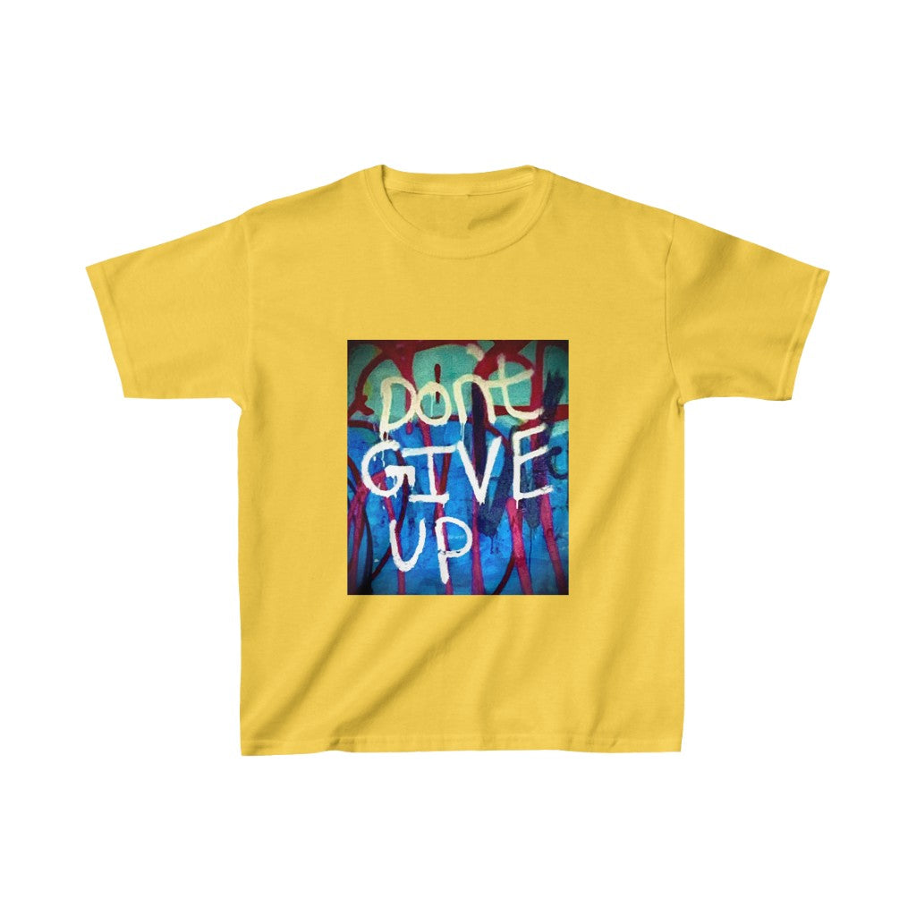 Don't Give Up - Kids Heavy Cotton™ Tee