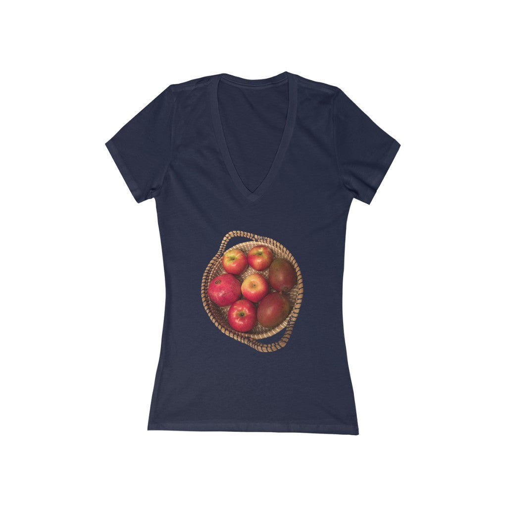 Fruit 1 - Women's Jersey Short Sleeve V-Neck Tee