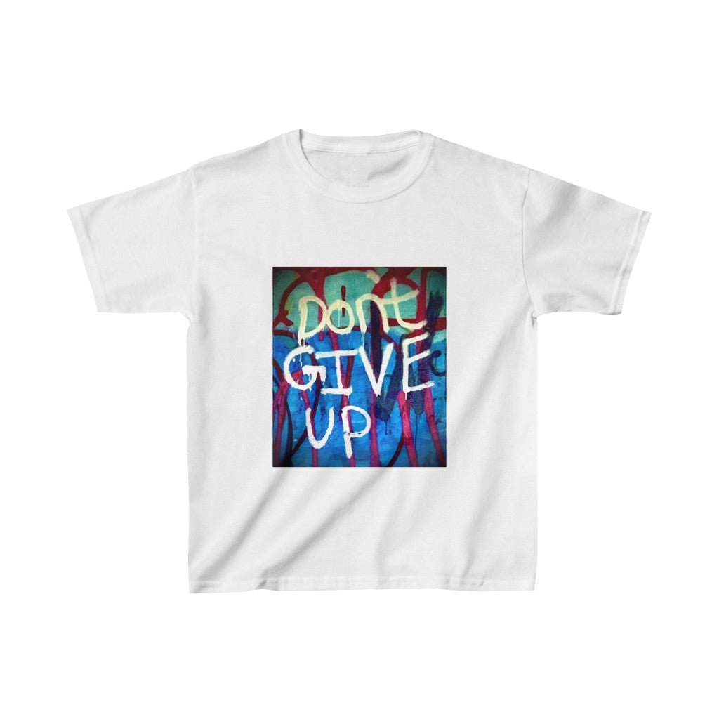 Don't Give Up - Kids Heavy Cotton™ Tee