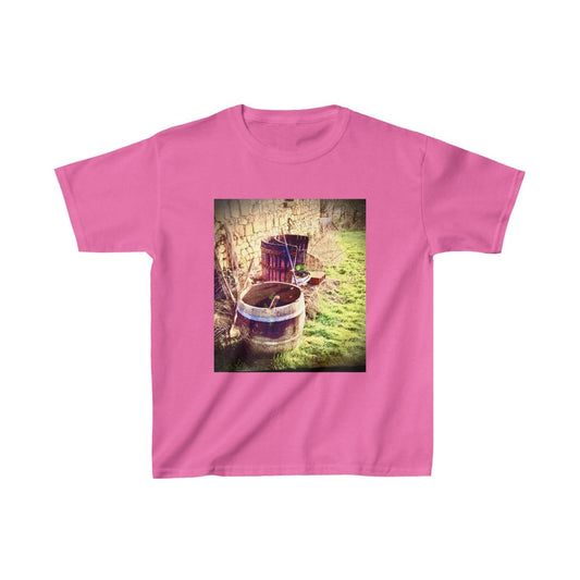 Barrel in the Loire Valley - Kids Heavy Cotton™ Tee