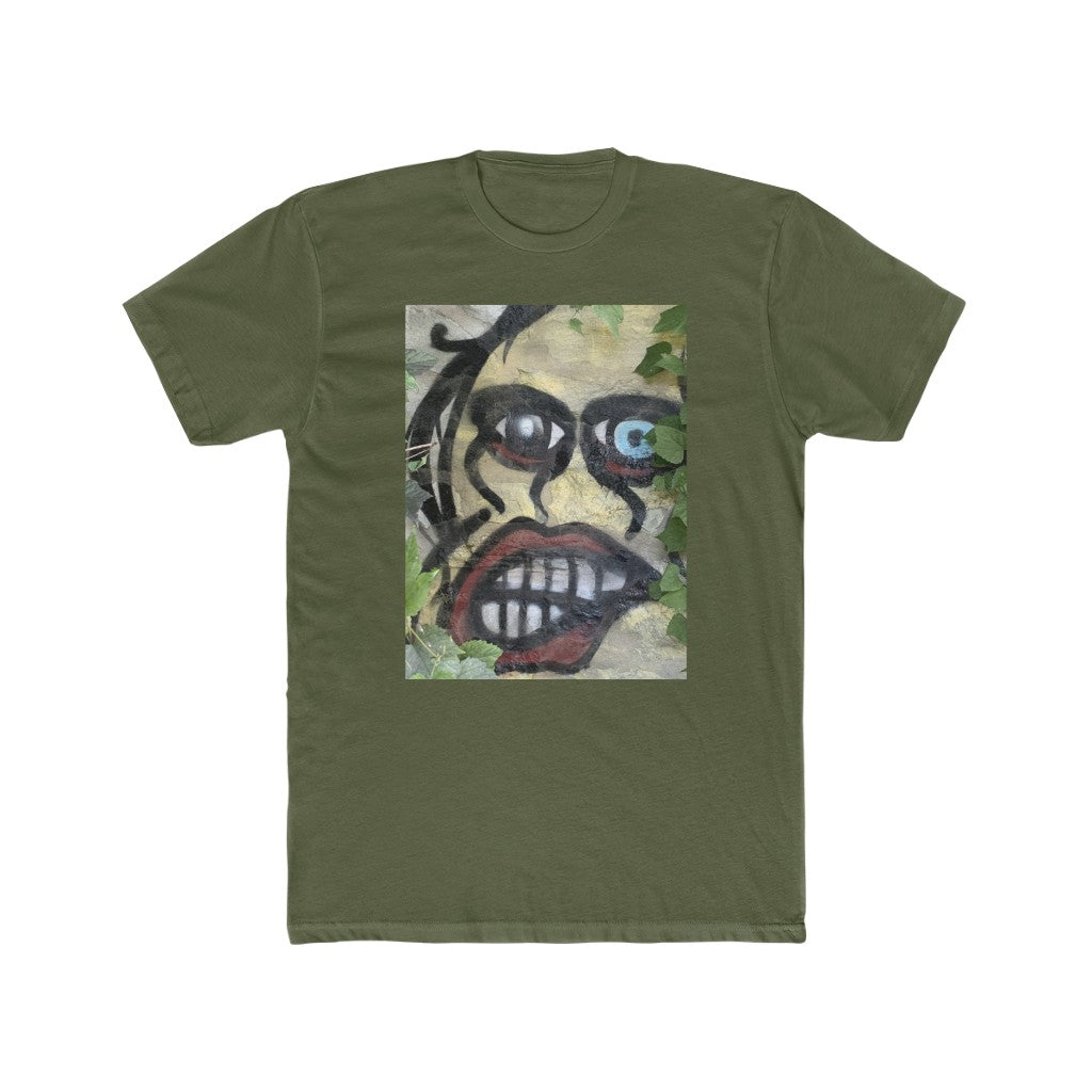 "Face on Church" - Men's Cotton Crew Tee