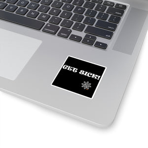 SKLFLK sticker _white (Get Sick!)