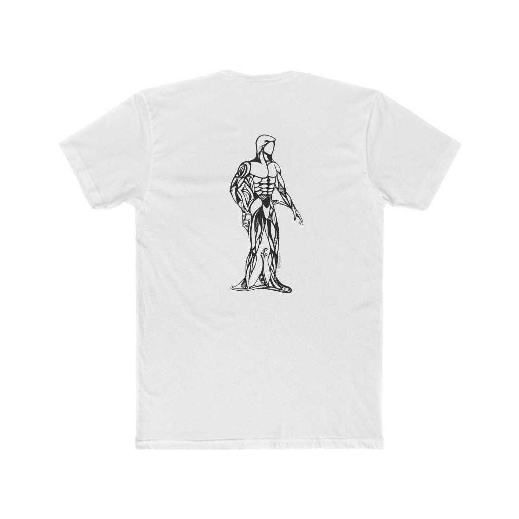 "Woman & Man" - Men's Cotton Crew Tee