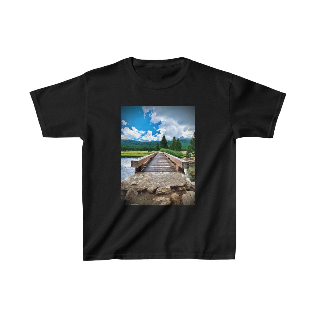 Yosemite Bridge - Kids Heavy Cotton™ Tee