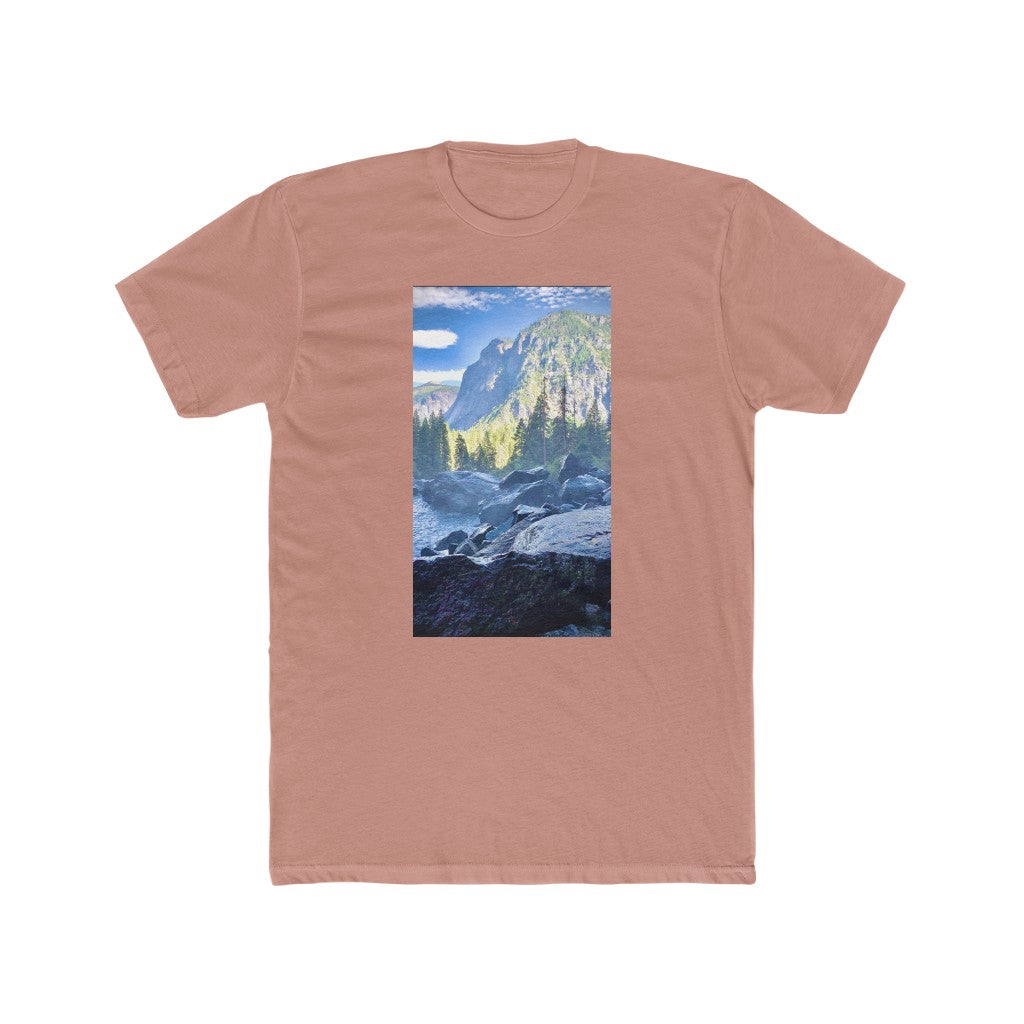 Yosemite Falls-1 Men's T-Shirt