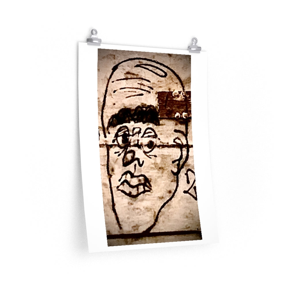 Blockhead - Premium Matte poster