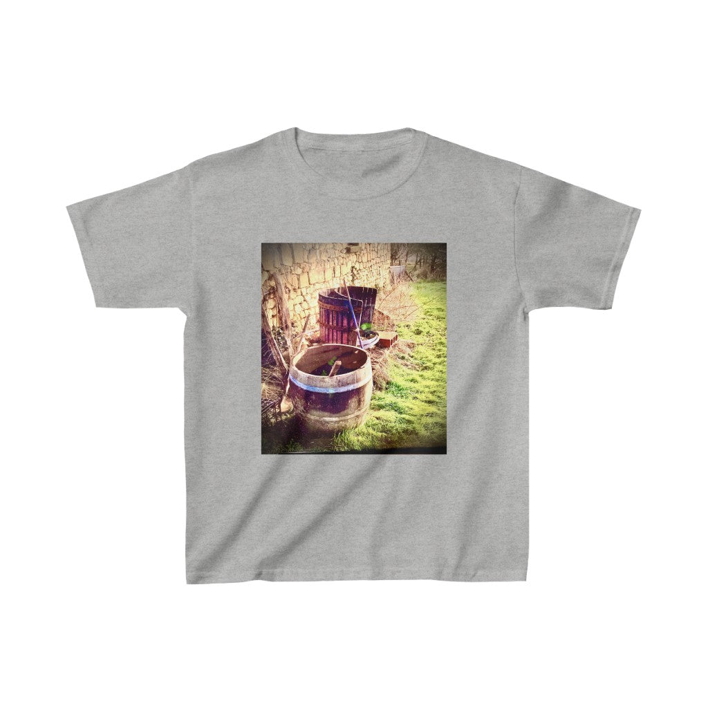 Barrel in the Loire Valley - Kids Heavy Cotton™ Tee