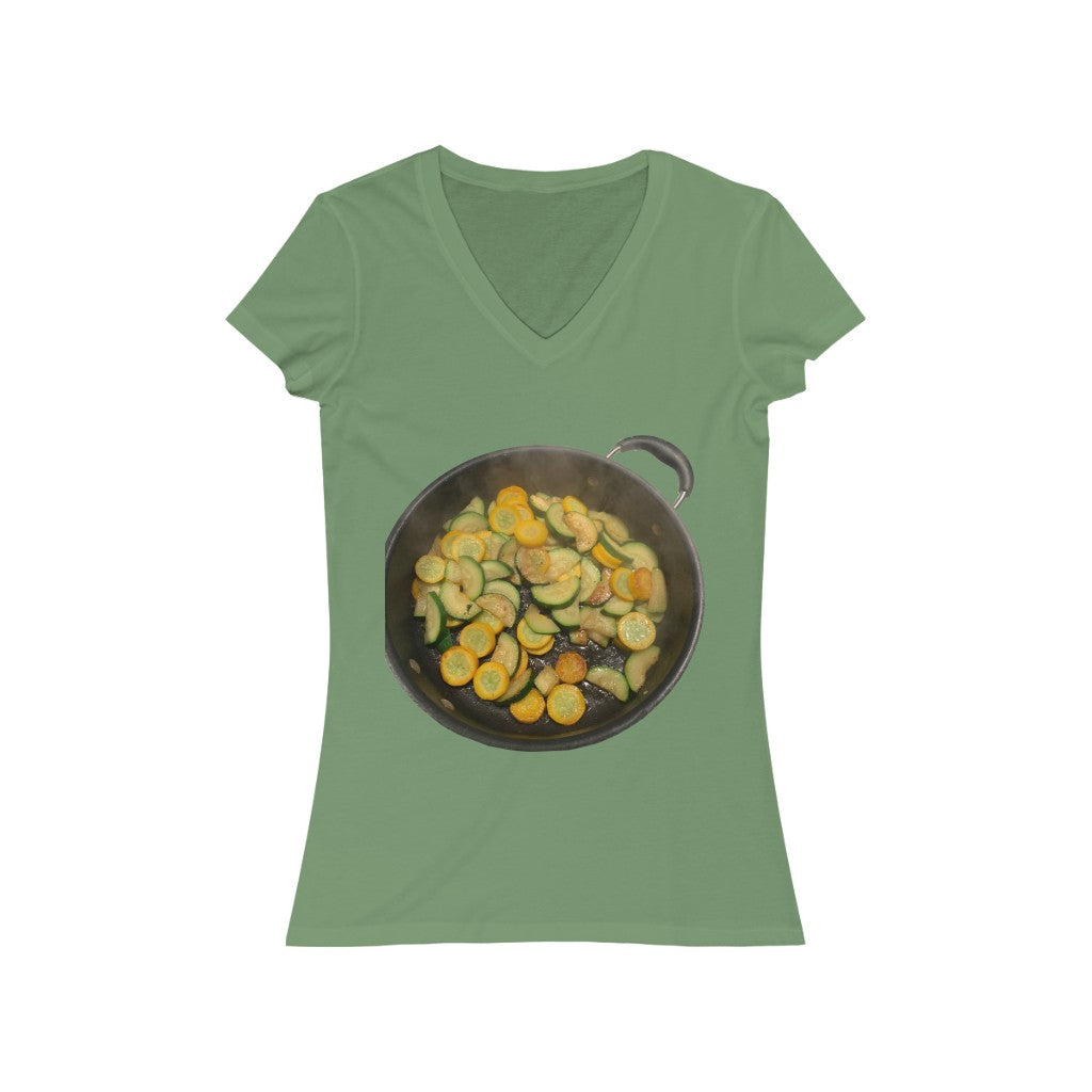 Squash - Women's Jersey Short Sleeve V-Neck Tee