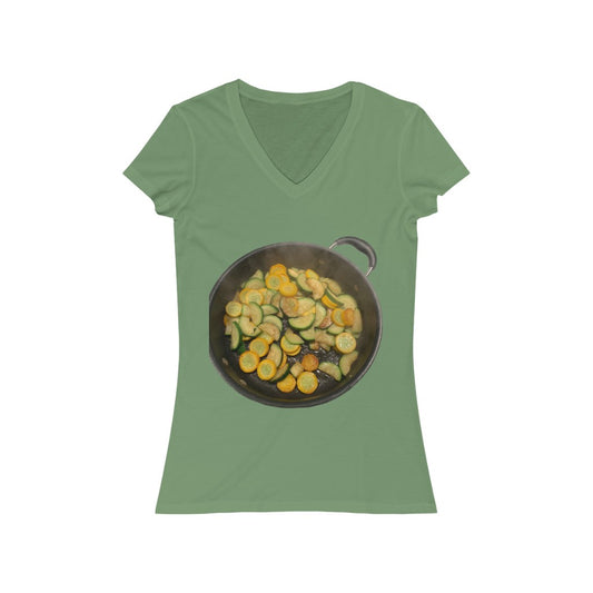 Squash - Women's Jersey Short Sleeve V-Neck Tee