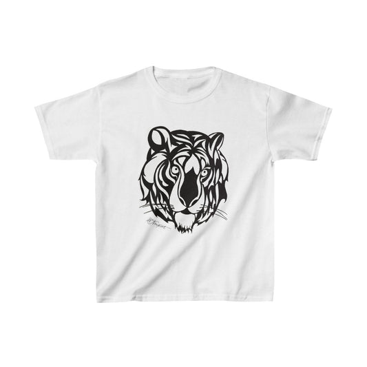 "Bengal Tiger Head" - Kids Heavy Cotton™ Tee