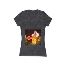 Load image into Gallery viewer, Orchid 1 - Women&#39;s Jersey Short Sleeve V-Neck Tee
