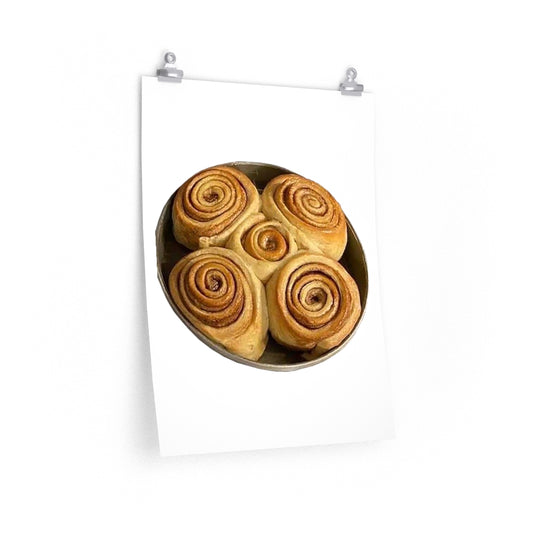 Cinammon Buns - Premium Matte poster