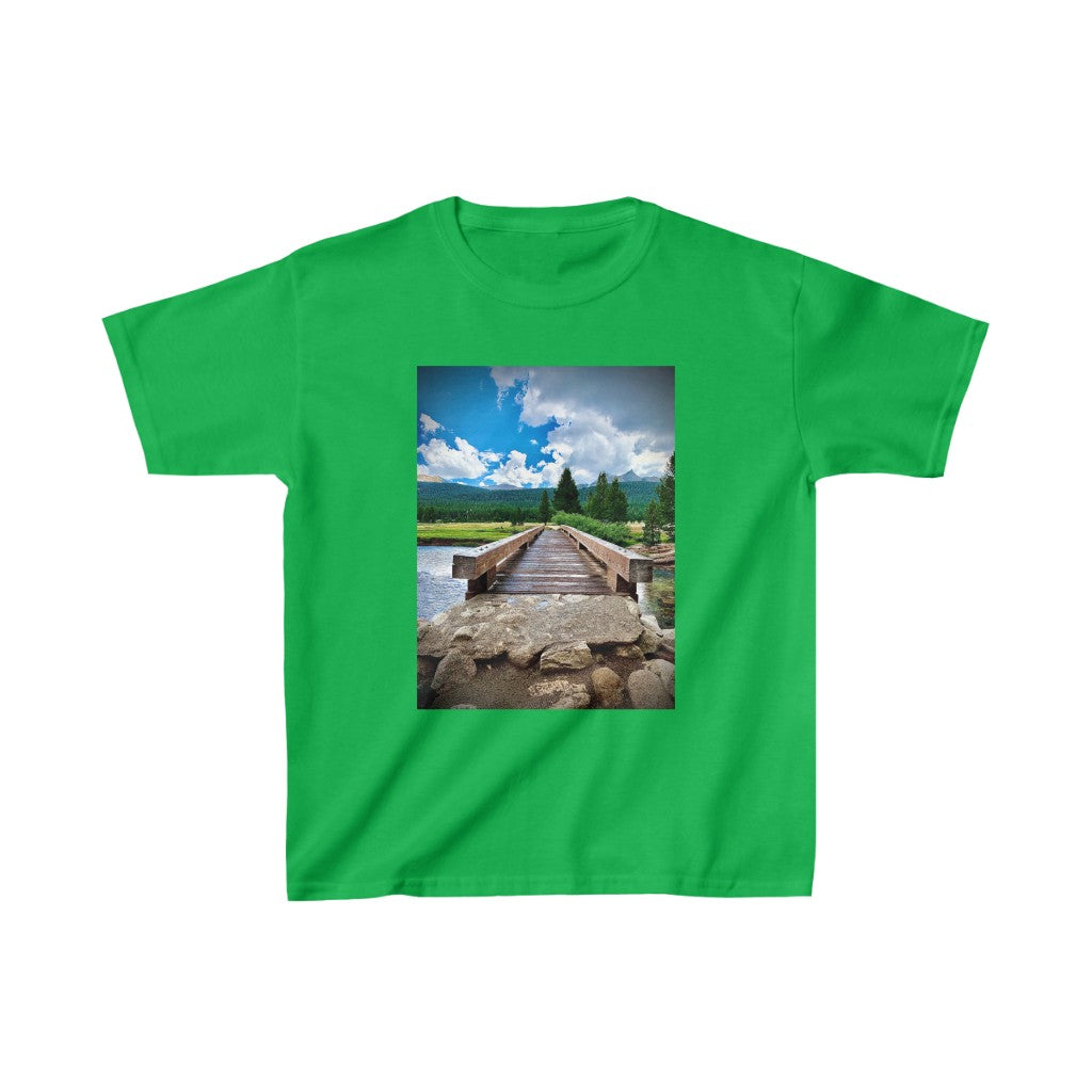 Yosemite Bridge - Kids Heavy Cotton™ Tee