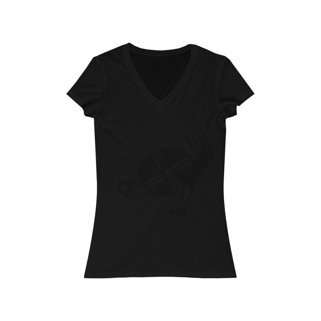 Bird From Art Room 1 - Women's Jersey Short Sleeve V-Neck Tee