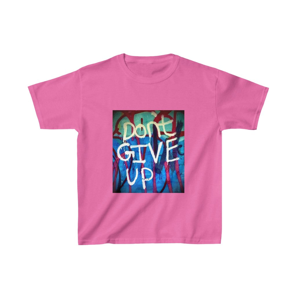 Don't Give Up - Kids Heavy Cotton™ Tee
