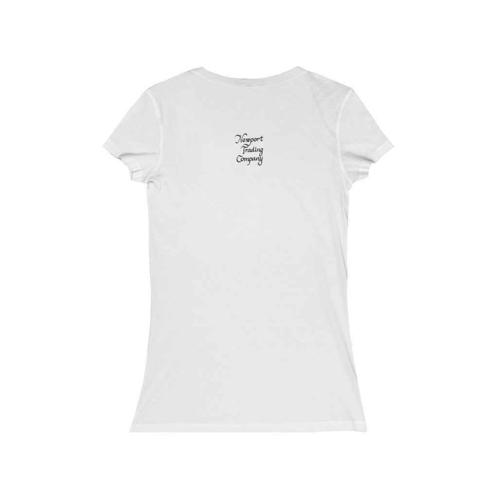 Bird From Art Room 1 - Women's Jersey Short Sleeve V-Neck Tee