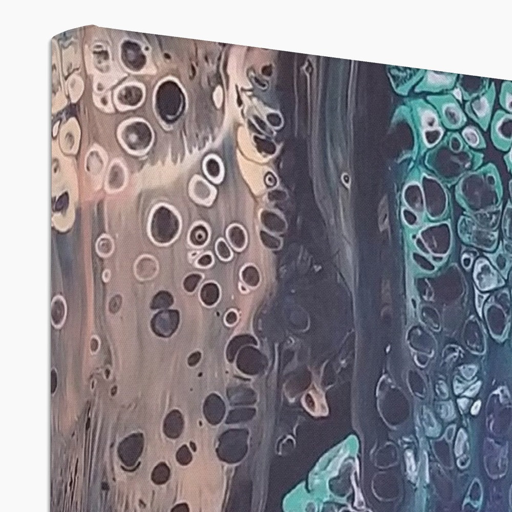 Karmic Kaleidoscope: Printed Stretched Canvas (20" x 20") -- by AVA