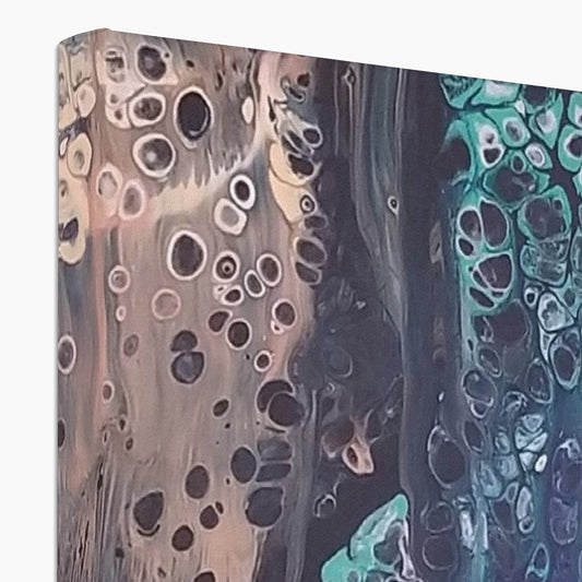 Karmic Kaleidoscope: Printed Stretched Canvas (20" x 20") -- by AVA