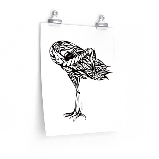 "Wading Through Life" - Premium Matte poster