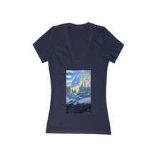 Load image into Gallery viewer, Yosemite Falls - Women&#39;s Jersey Short Sleeve V-Neck Tee
