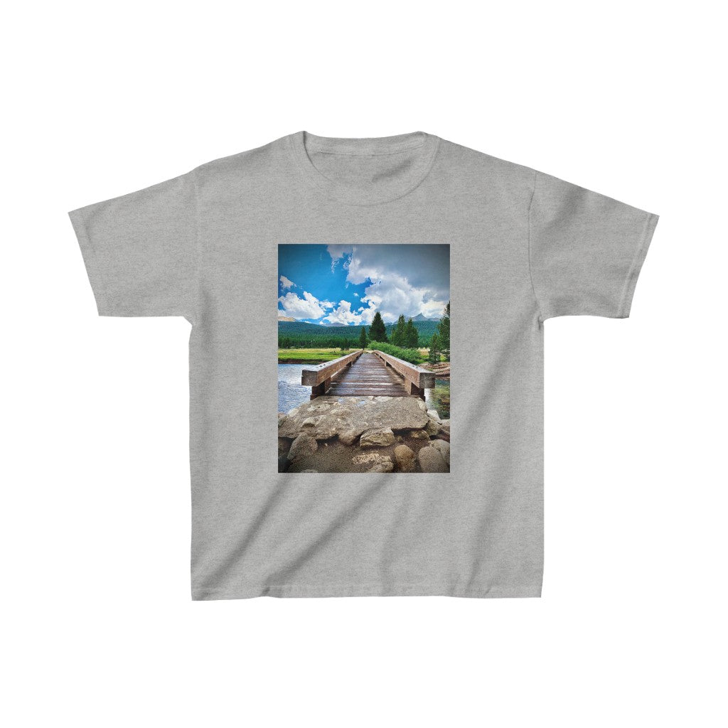 Yosemite Bridge - Kids Heavy Cotton™ Tee