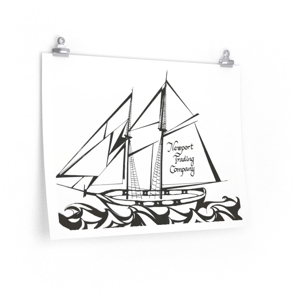 NTC Ship Logo" Premium Matte poster