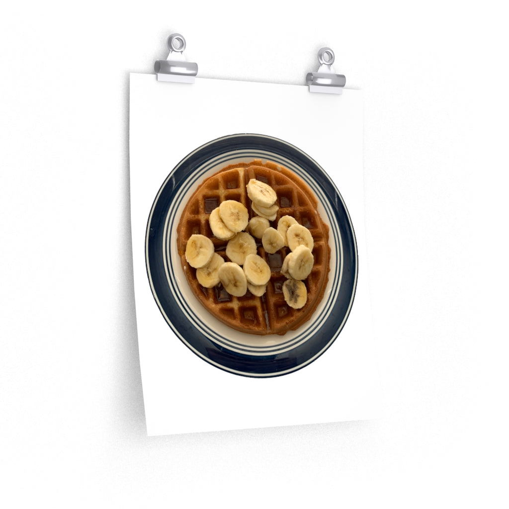 Belgian Waffle - Premium Matte poster