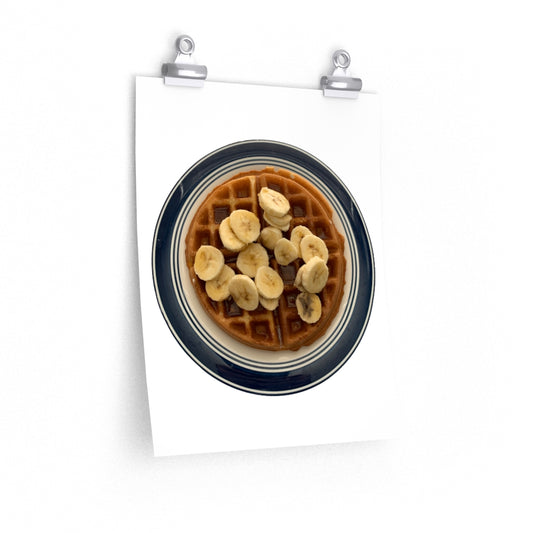 Belgian Waffle - Premium Matte poster