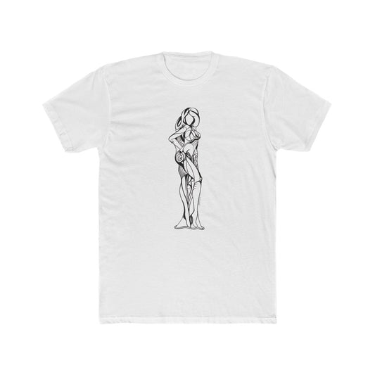 "Woman & Man" - Men's Cotton Crew Tee
