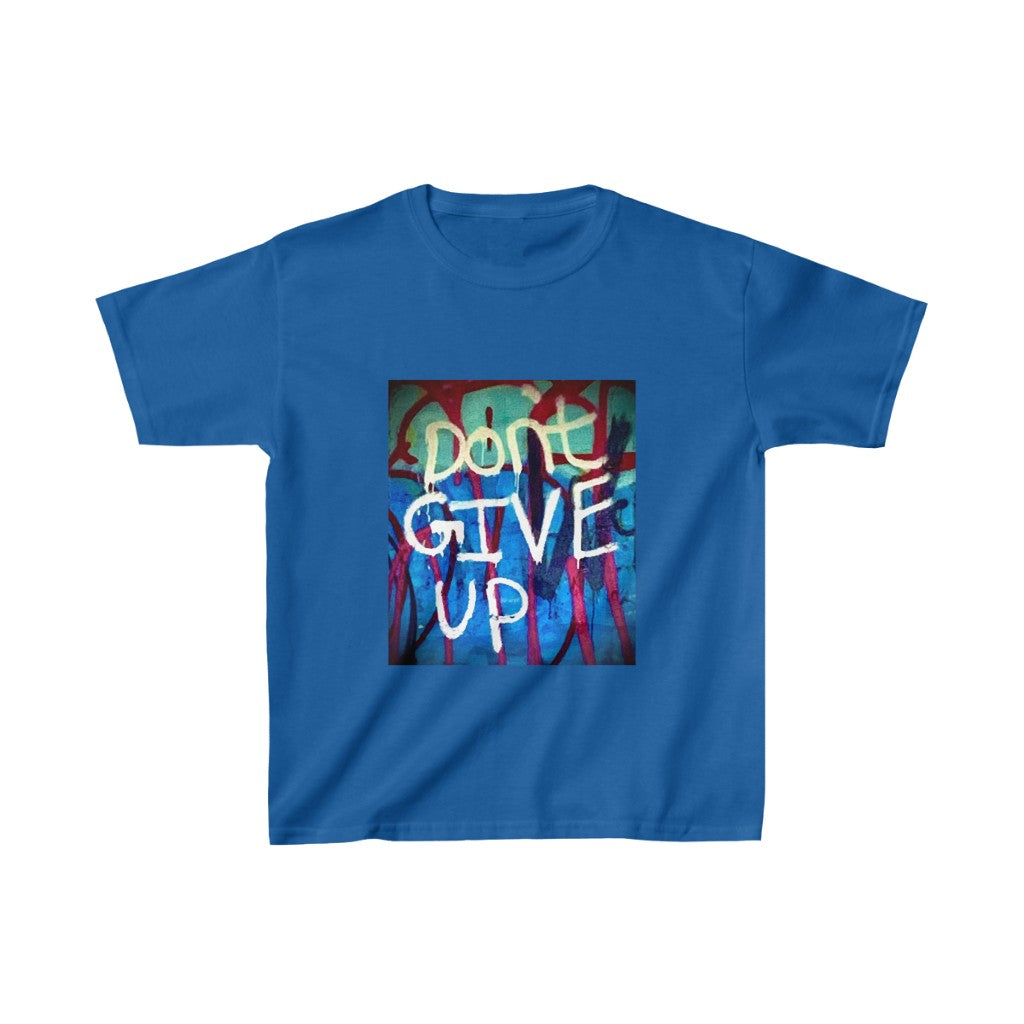 Don't Give Up - Kids Heavy Cotton™ Tee