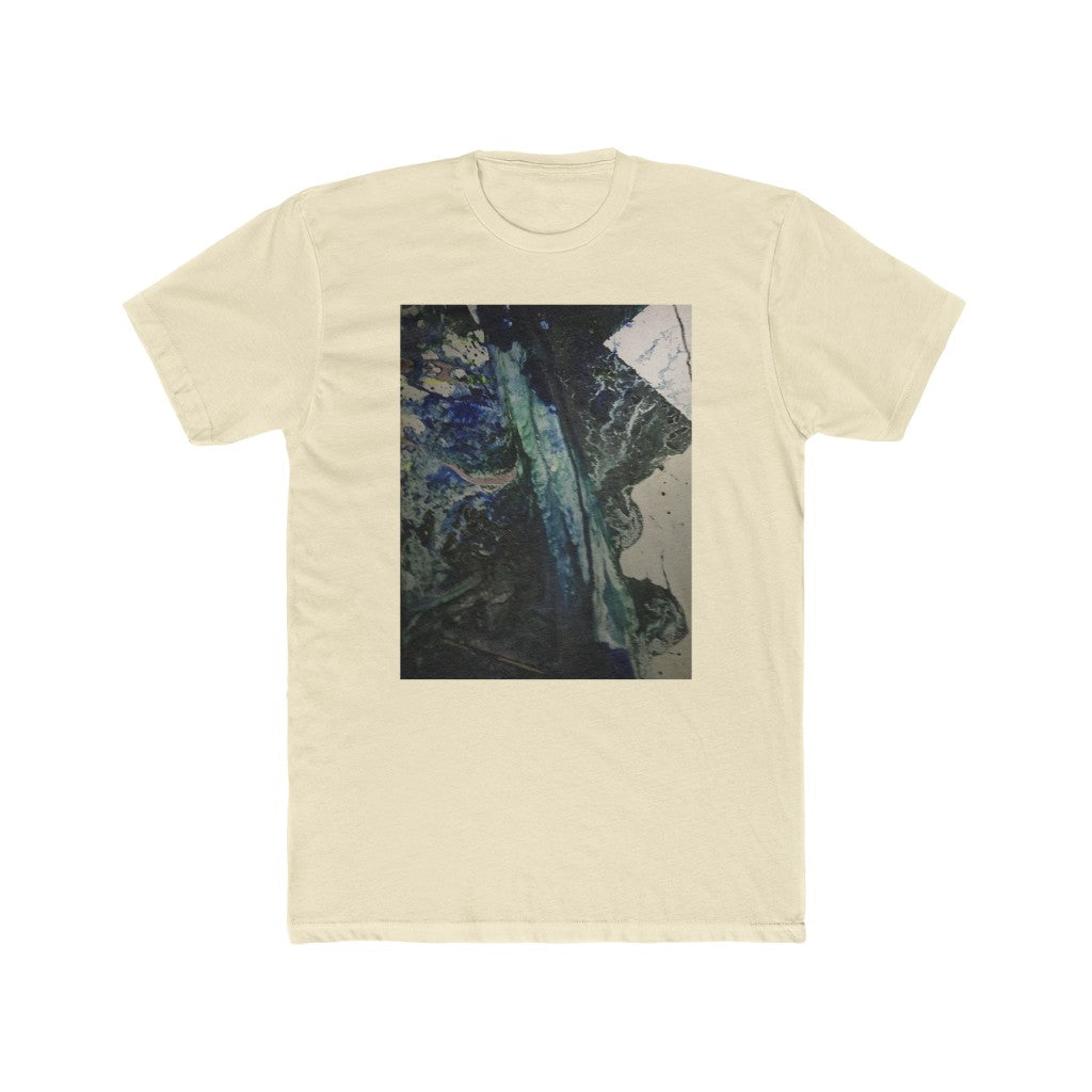 "Abstract From Art Room" - Men's Cotton Crew Tee