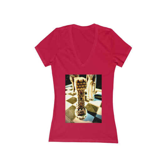 Rook - Women's Jersey Short Sleeve V-Neck Tee