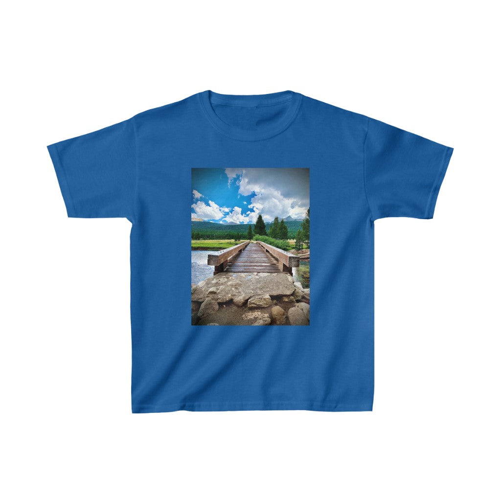 Yosemite Bridge - Kids Heavy Cotton™ Tee