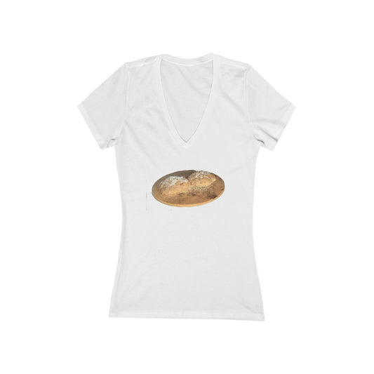 Bread 1 - Women's Jersey Short Sleeve V-Neck Tee