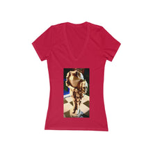 Load image into Gallery viewer, Headless King - Women&#39;s Jersey Short Sleeve V-Neck Tee
