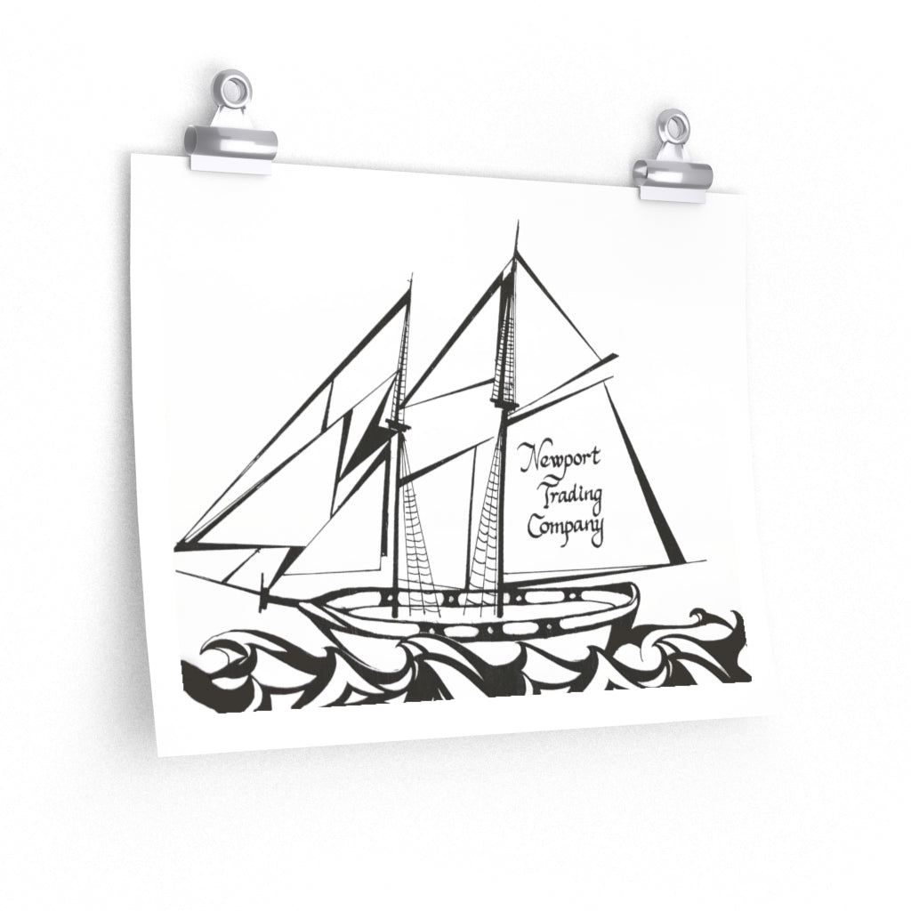 NTC Ship Logo" Premium Matte poster