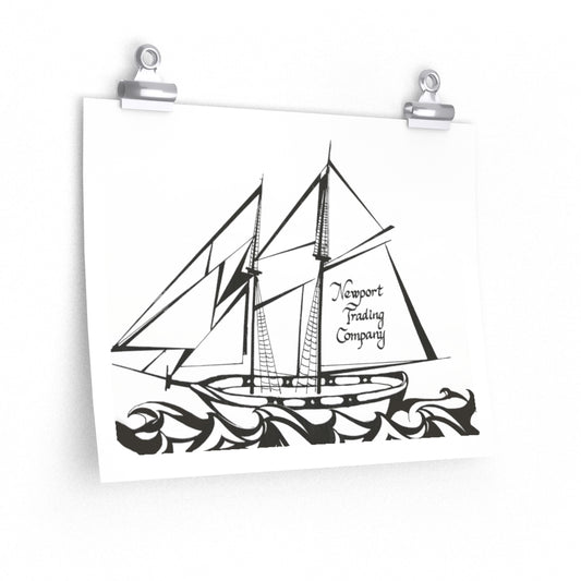 NTC Ship Logo" Premium Matte poster