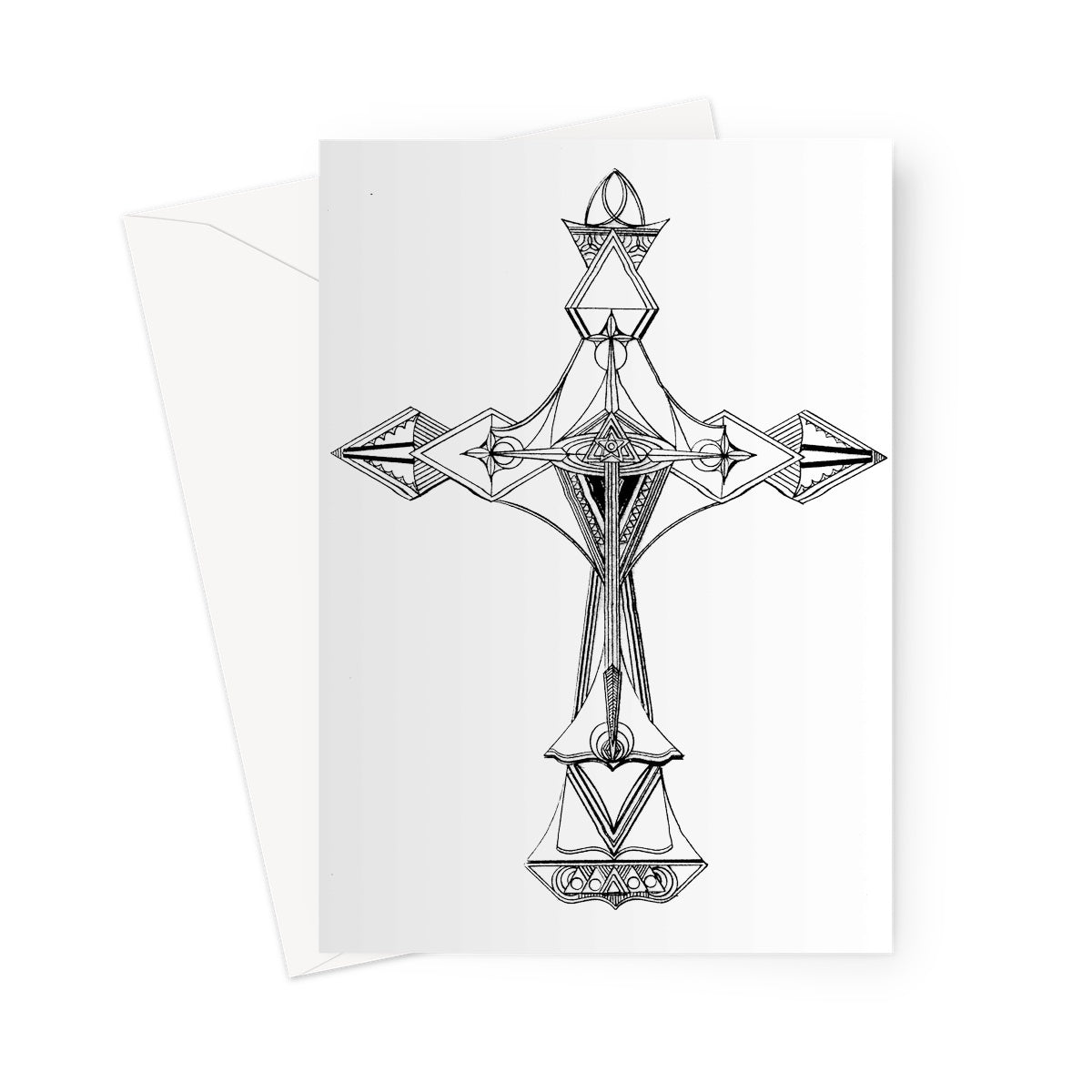 Cross #2 Greeting Card