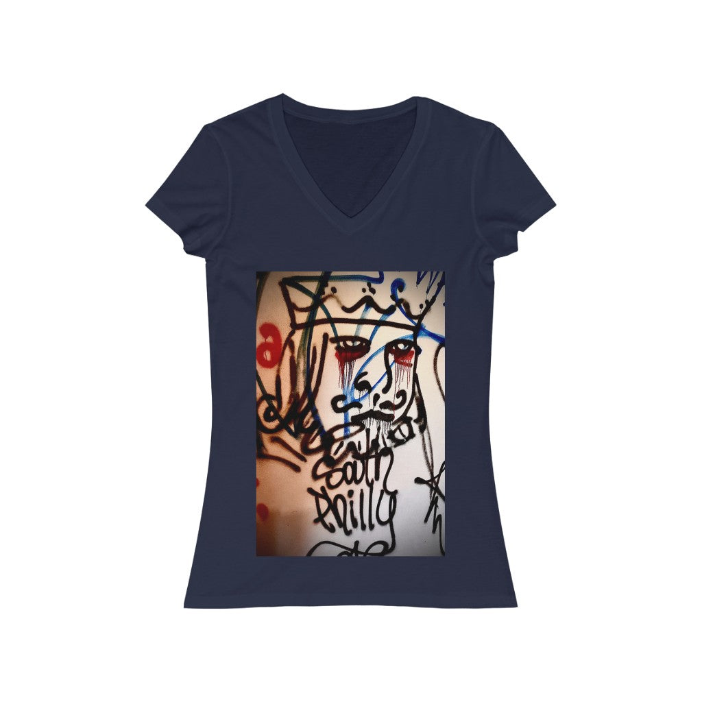 South Philly - Women's Jersey Short Sleeve V-Neck Tee
