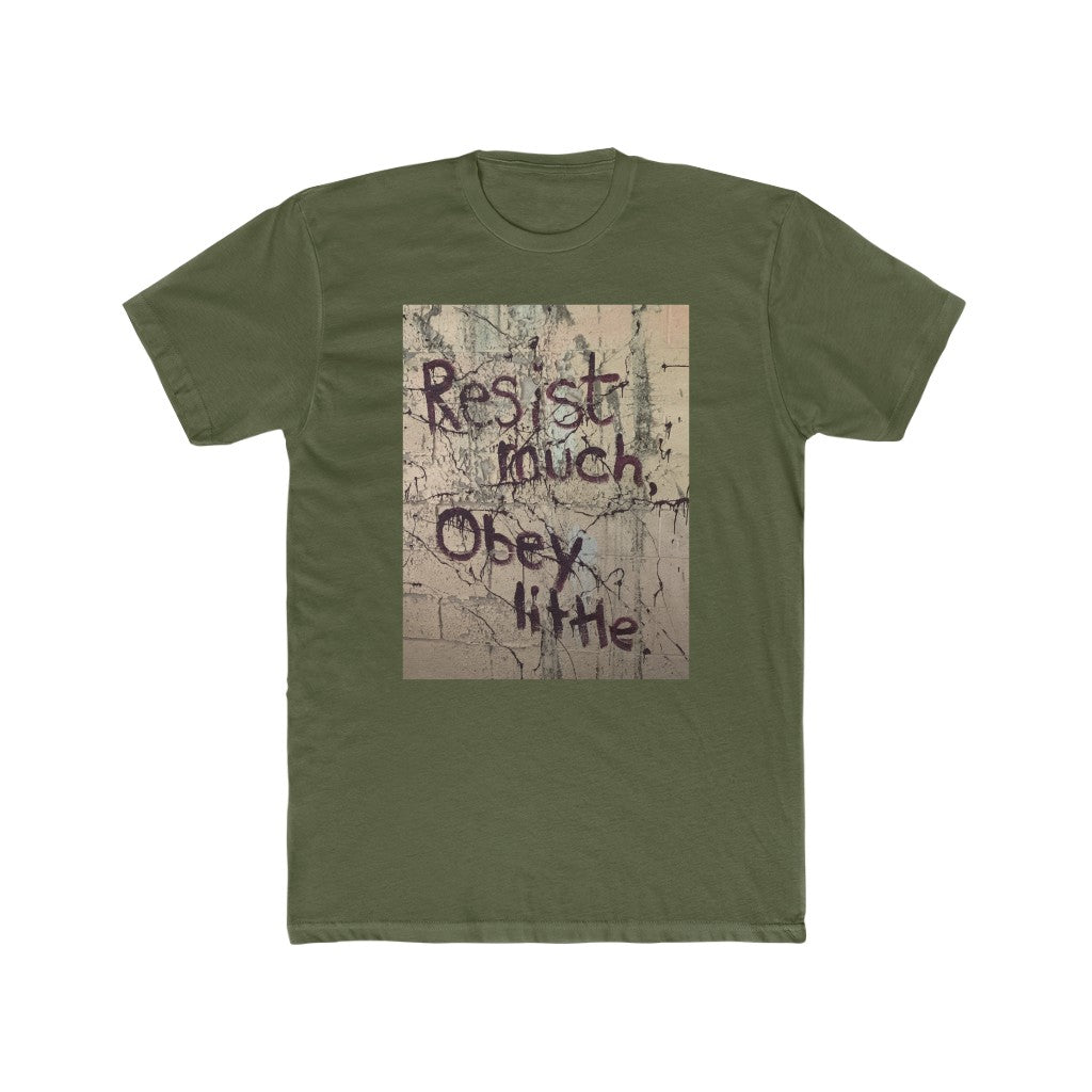 "Resist" - Men's Cotton Crew Tee