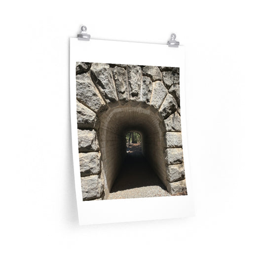 Tunnel - Premium Matte poster